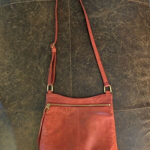 HOBO Burnt Orange Crossbody Bag